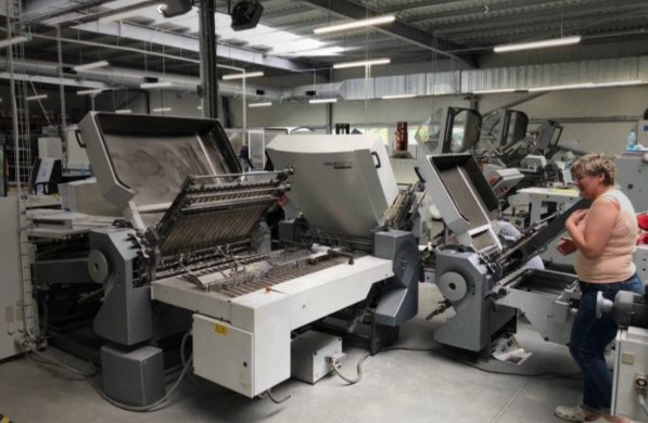 Used printing machinery